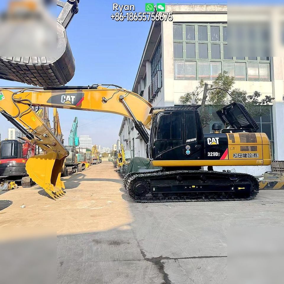 Escavadora de Rastos Caterpillar 329D de 2020