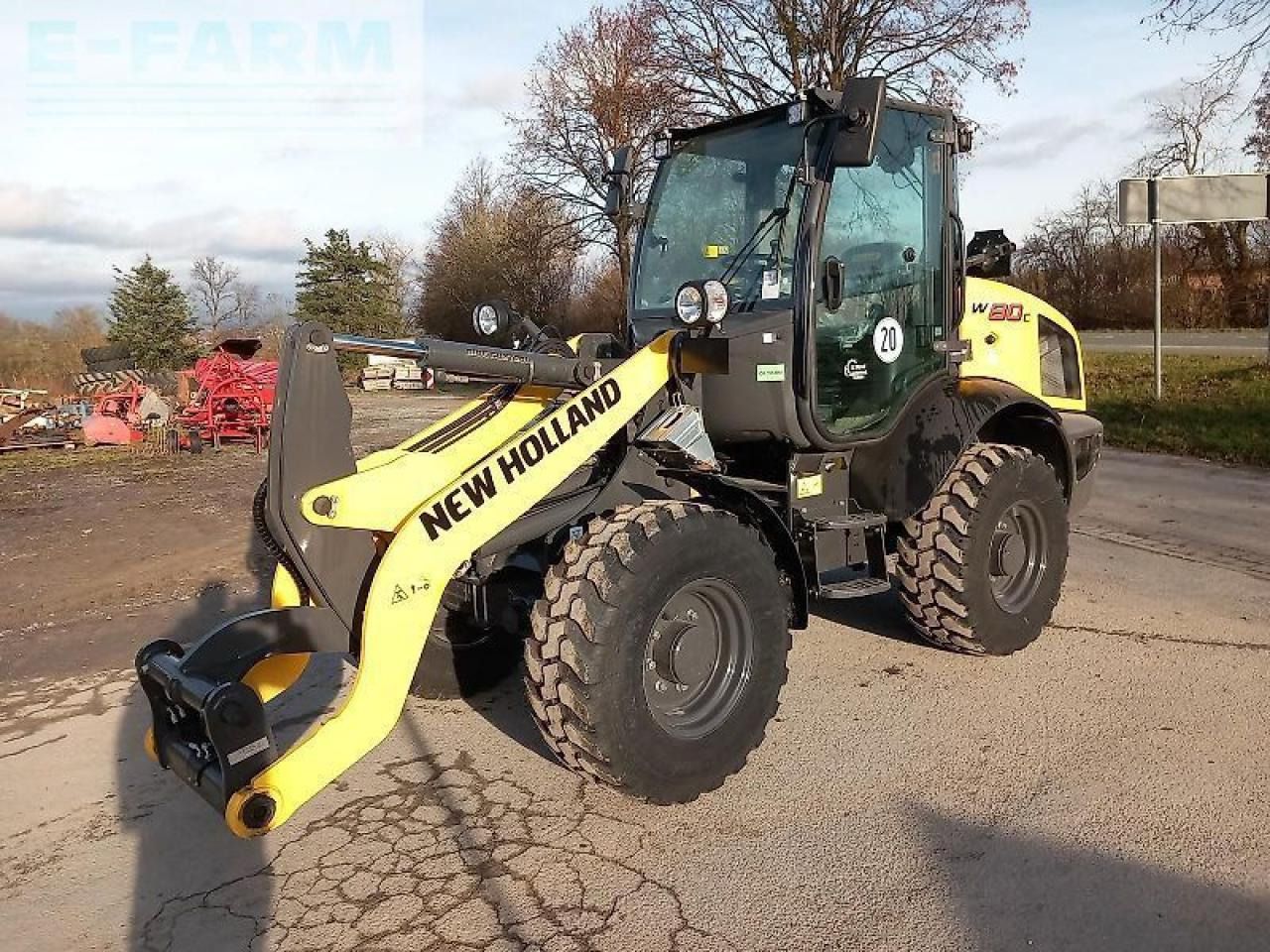 2023 New Holland W80C ZB-AG Mini Excavator