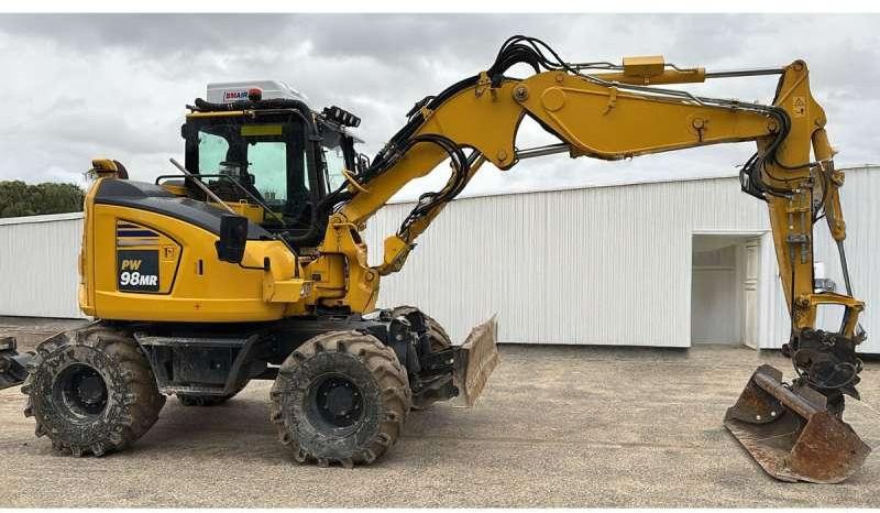 2021 Komatsu PW98MR-11E0 Wheel Excavator