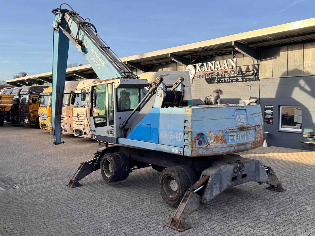 2012 Terex MHL 340 Escavadora de Rodas