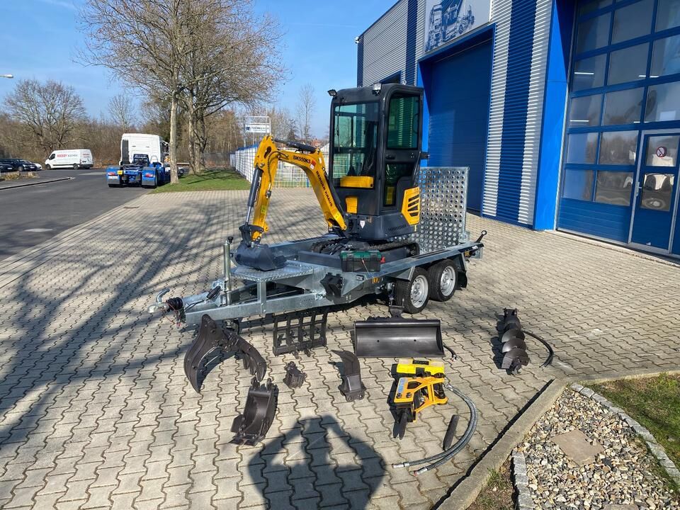 Berger Kraus BK950KS Mini Escavadora