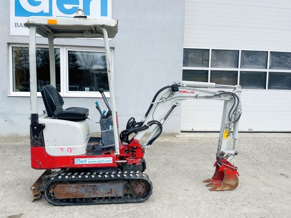 2013 Takeuchi TB108 Mini excavator