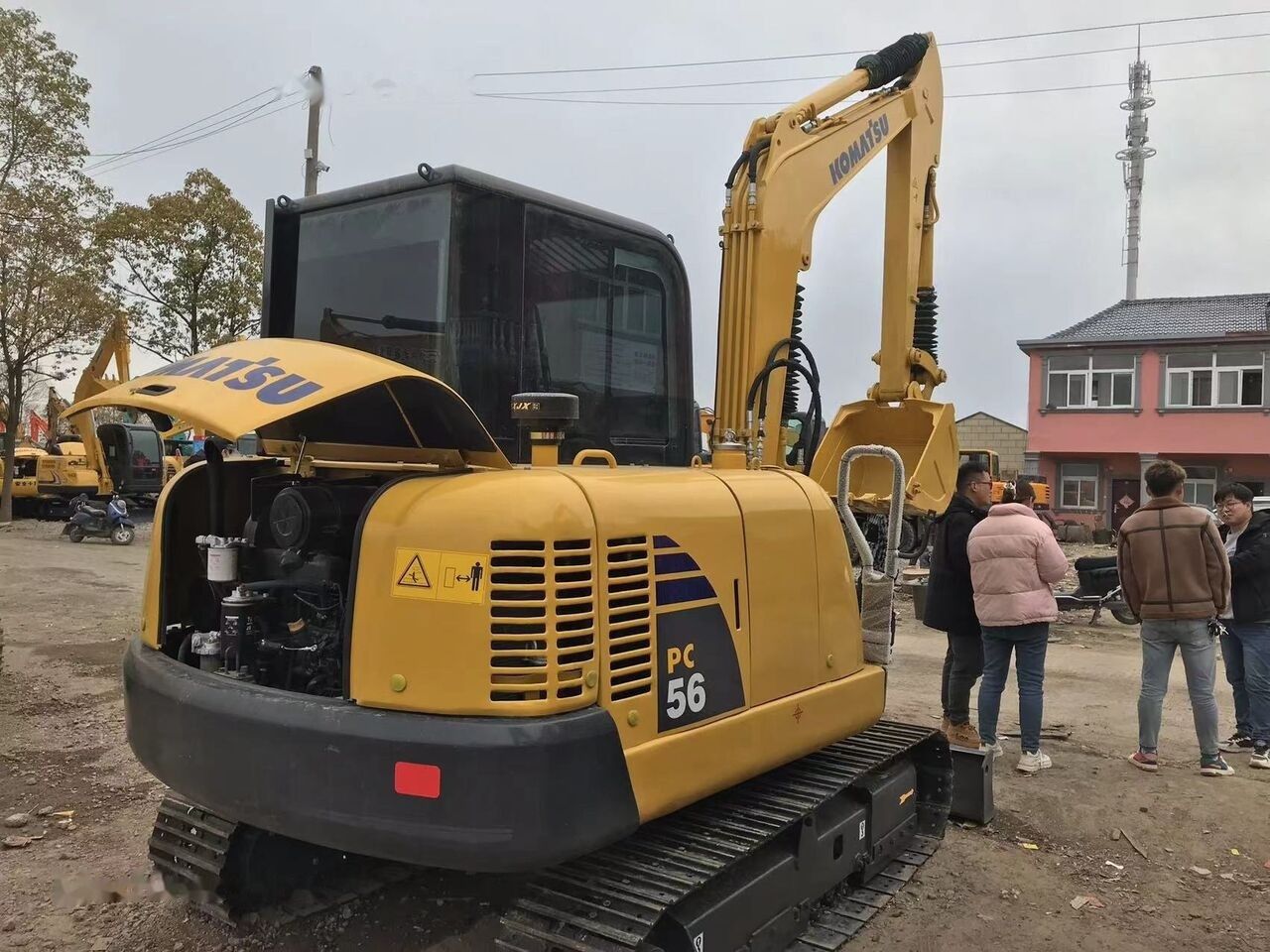 2021 Komatsu PC56 Mini Excavator