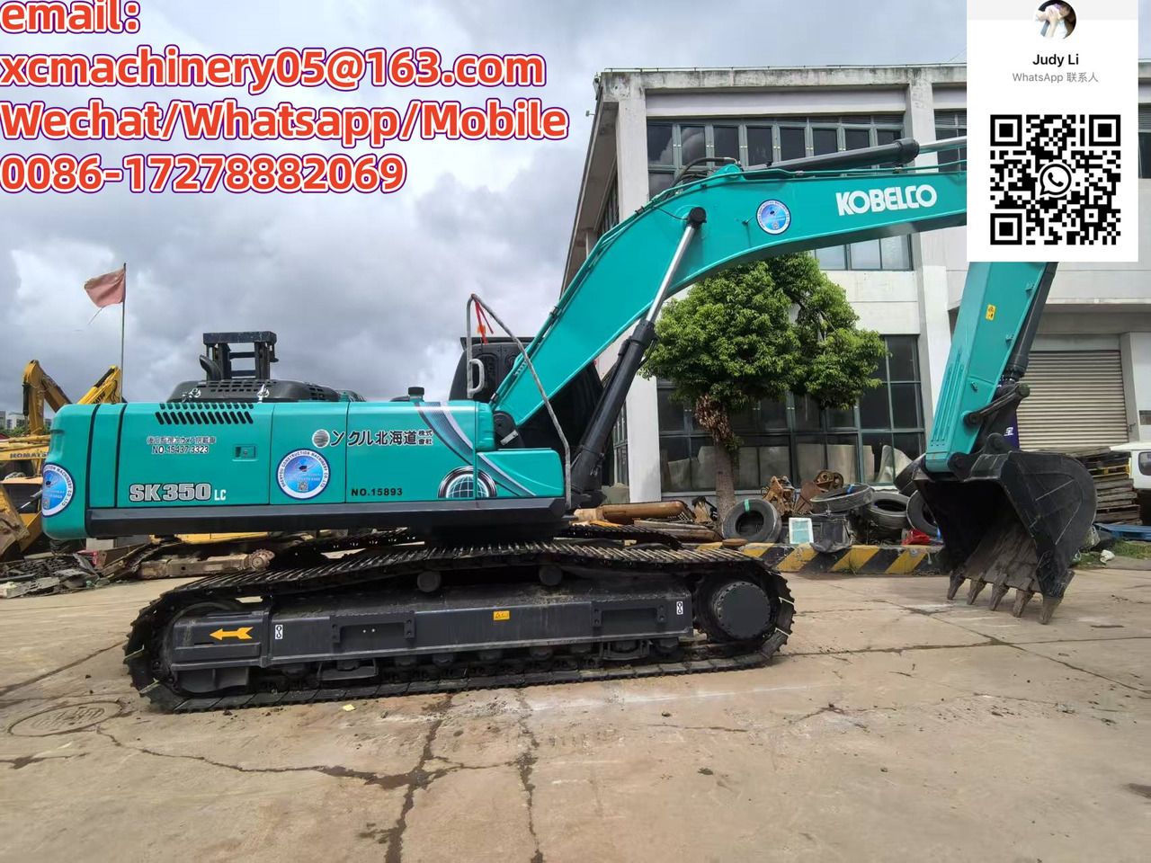 2021 Kobelco SK350 Paletli Ekskavatör