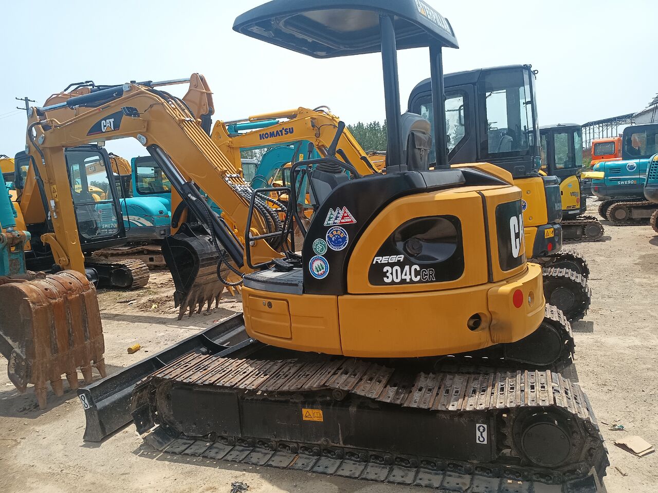 2023 Caterpillar 304CCR Mini Excavator