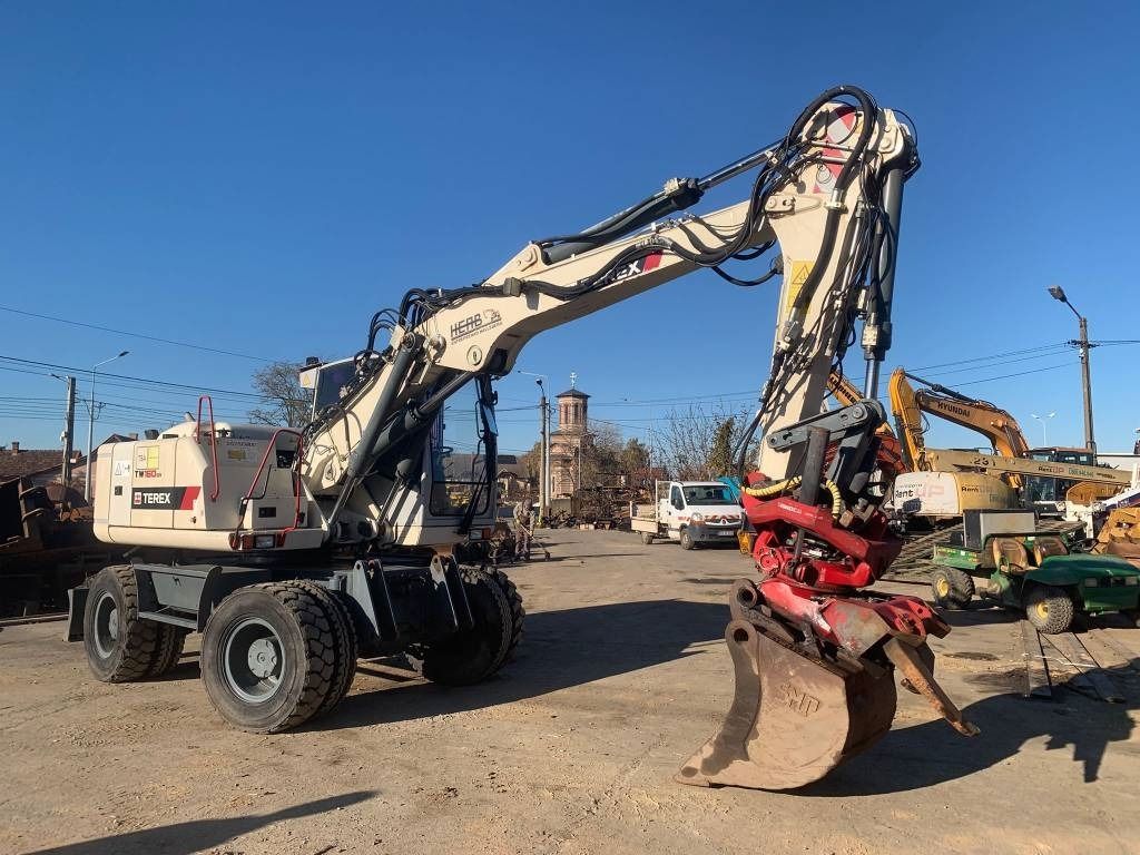 Escavadora de Rodas Terex TW160SR de 2008