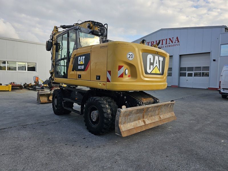 2016 Caterpillar M318F Escavadora de Rodas