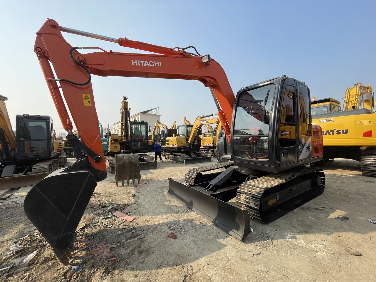 2023 Hitachi ZX75 Crawler Excavator