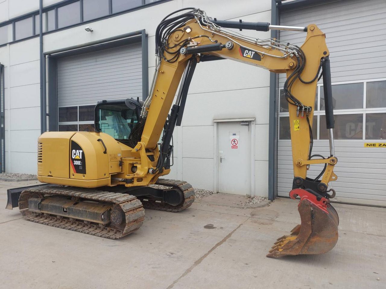 2017 Caterpillar 308E2CR Gąsienicowa koparka