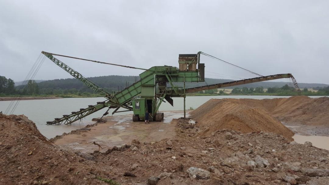 Dragline 150 T 14M Profundidad de Trabajo (1986)