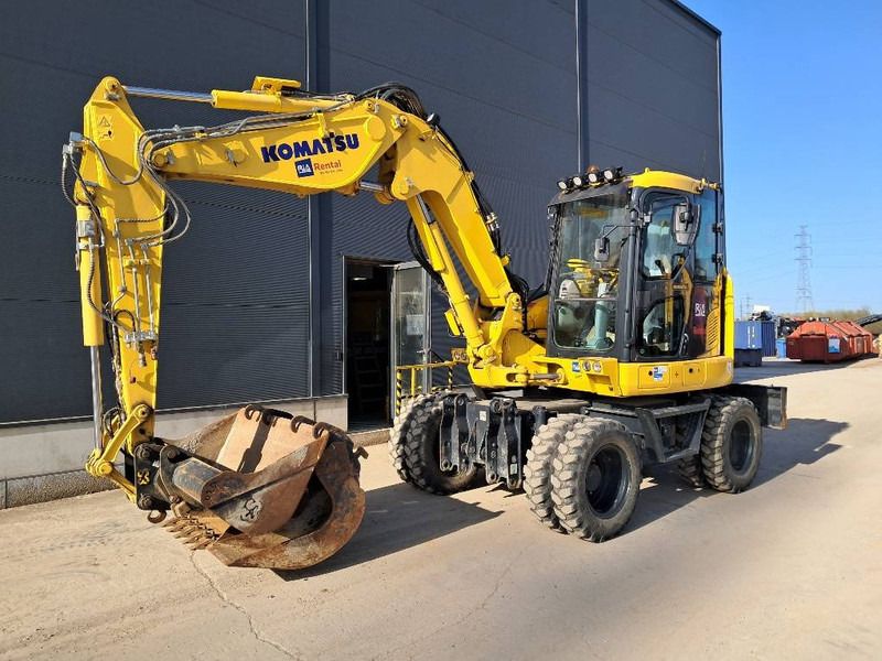 2023 Komatsu PW98MR-11E0 Колесный экскаватор