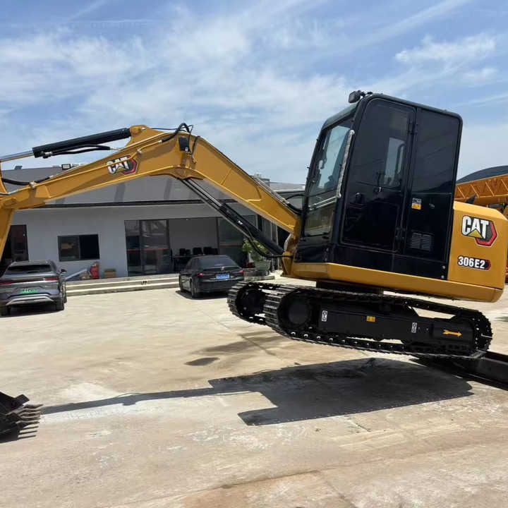 2024 Caterpillar 306E2 excavator side view 2024 Caterpillar 306E2 excavator side view