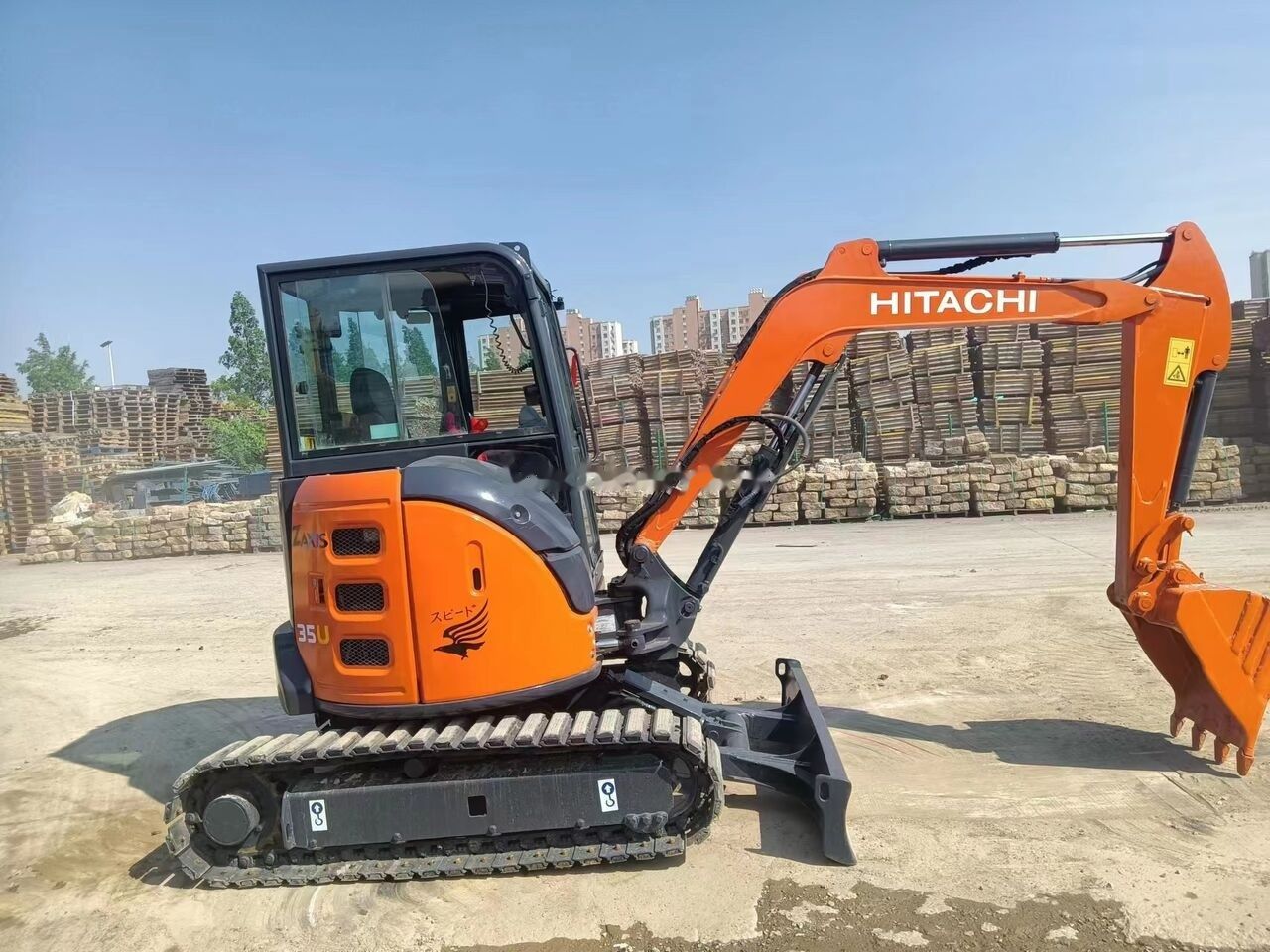 2019 Hitachi ZX35-5A Mini Excavator
