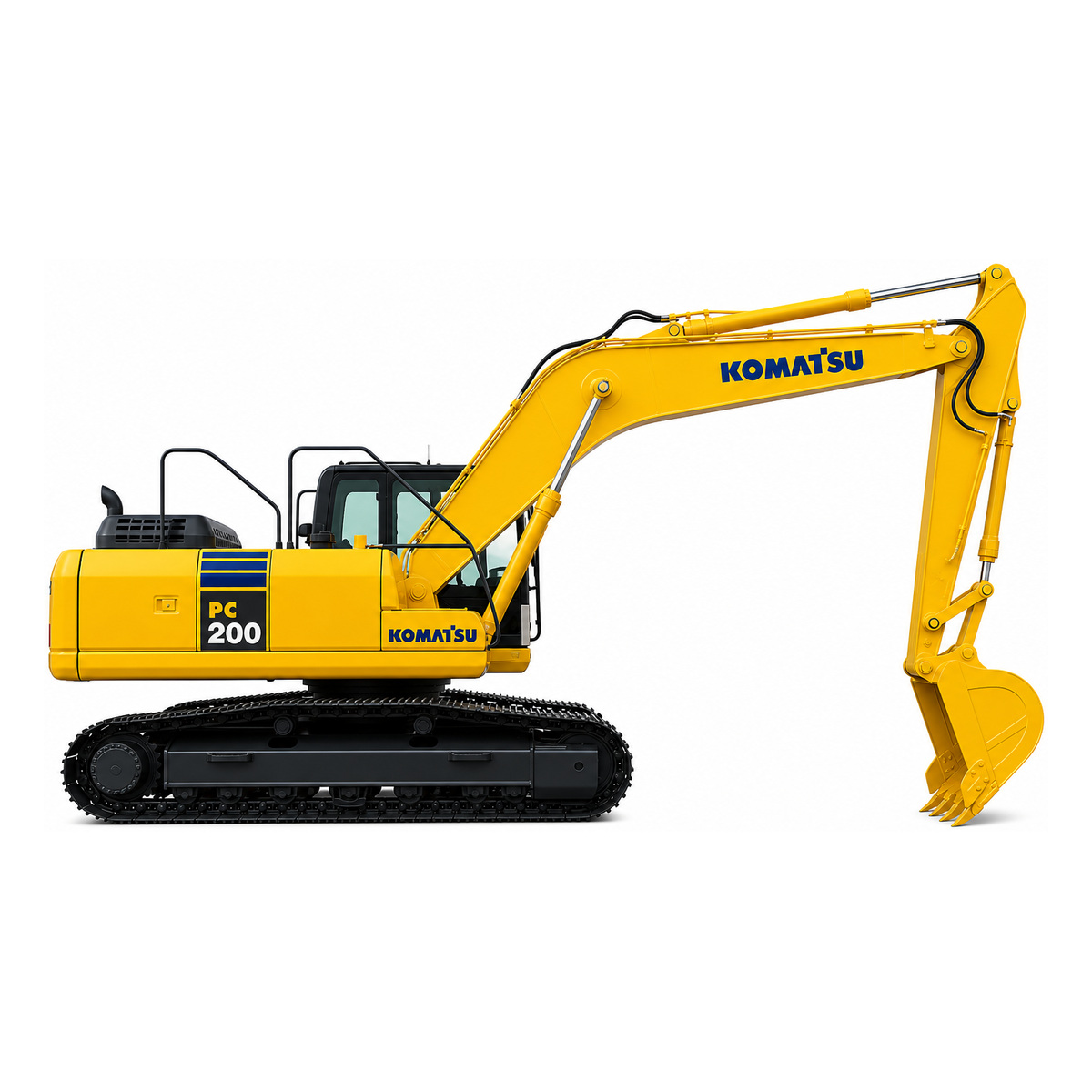 Komatsu PC200 excavator