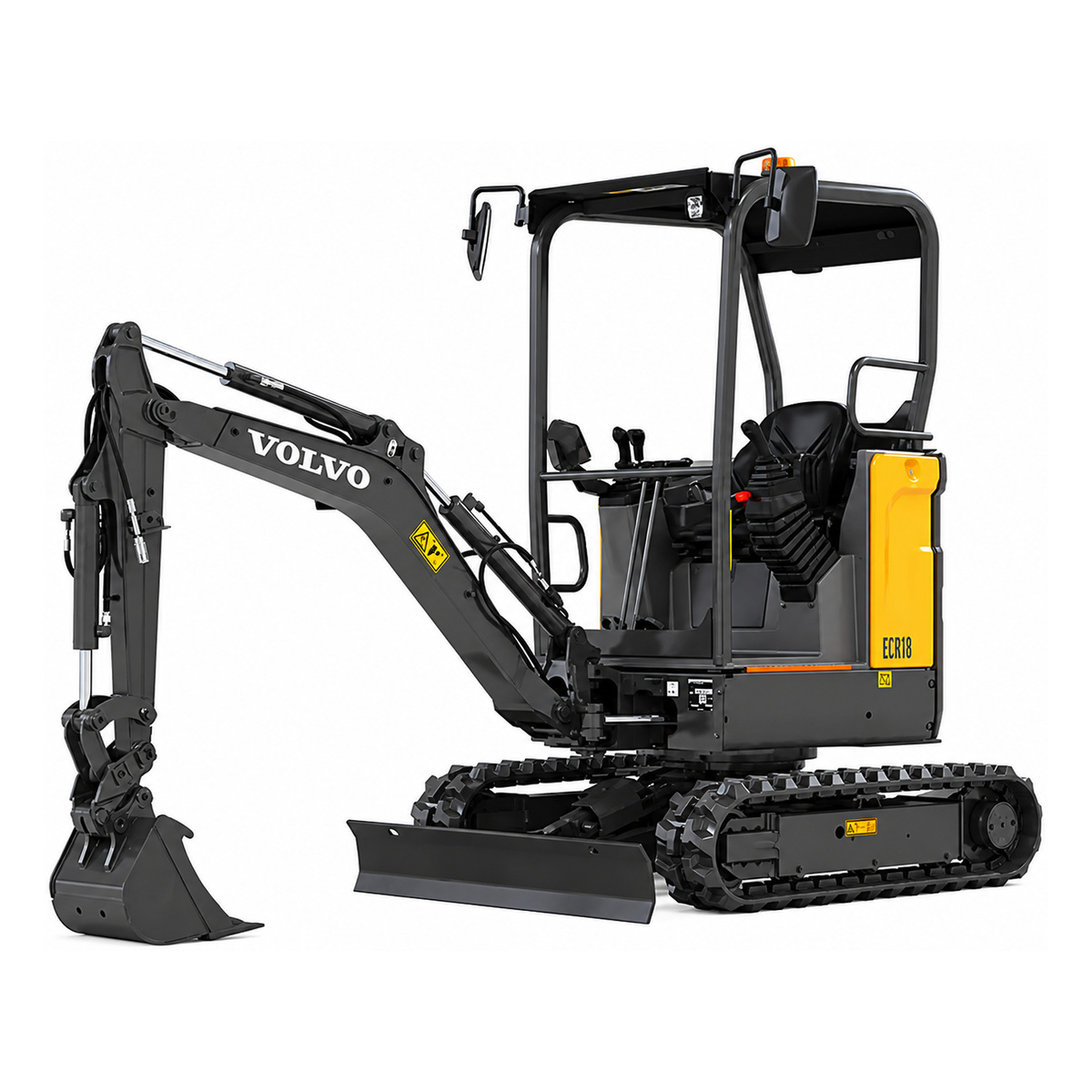 Volvo ECR18 excavator
