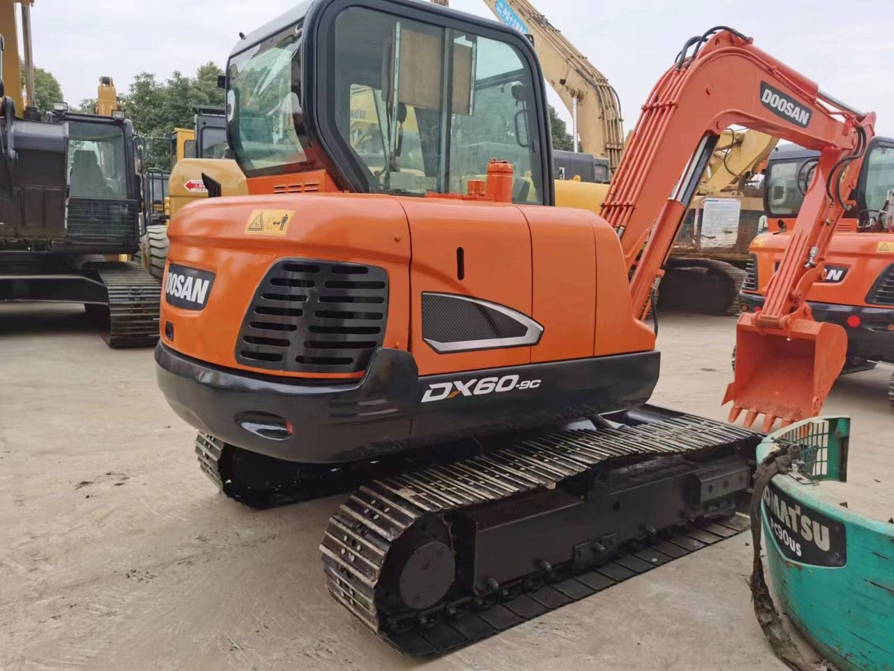 New 2020 Doosan DX60W Mini Excavator