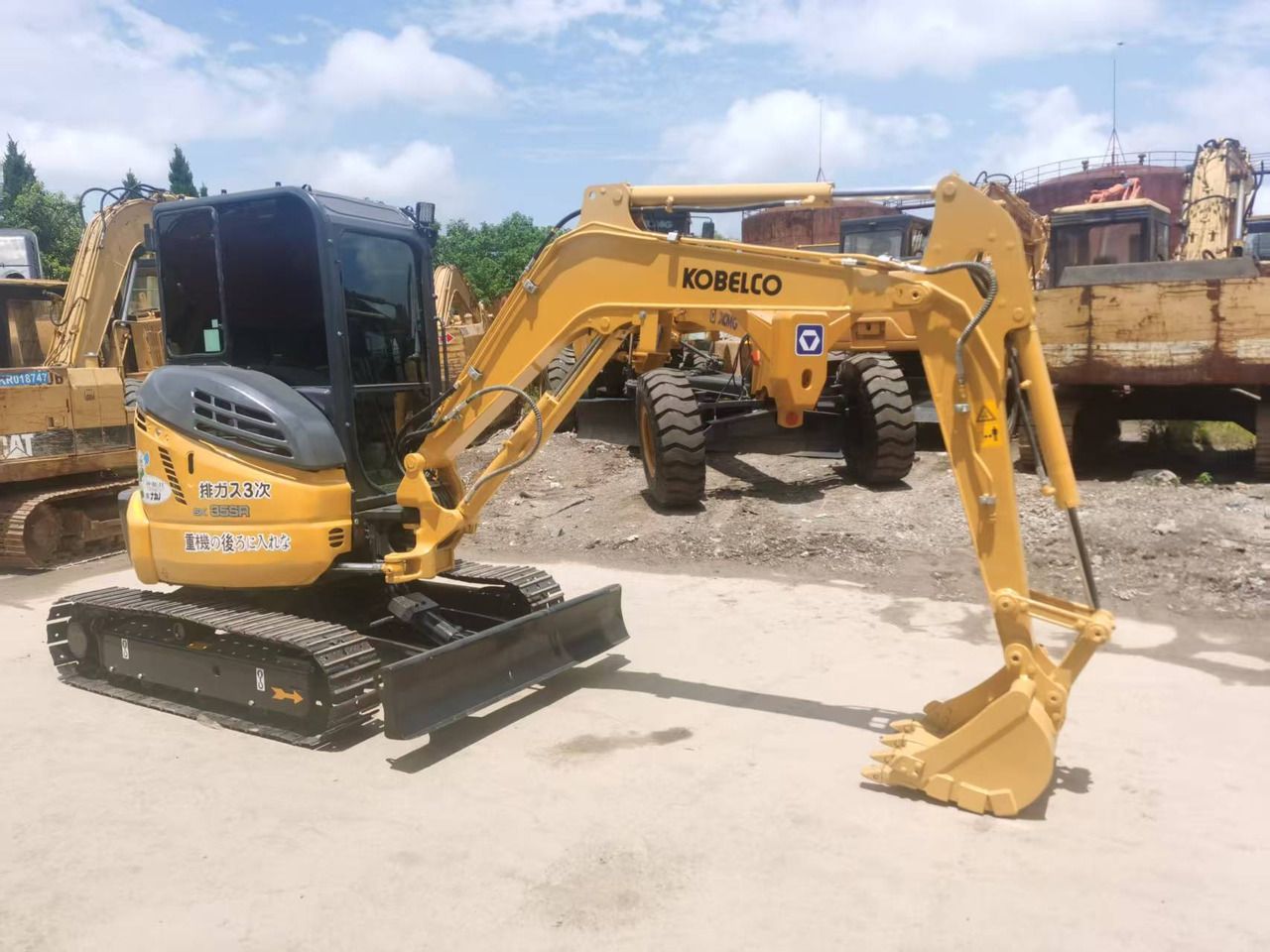 New 2020 Kobelco SK35SR-6 Mini Excavator