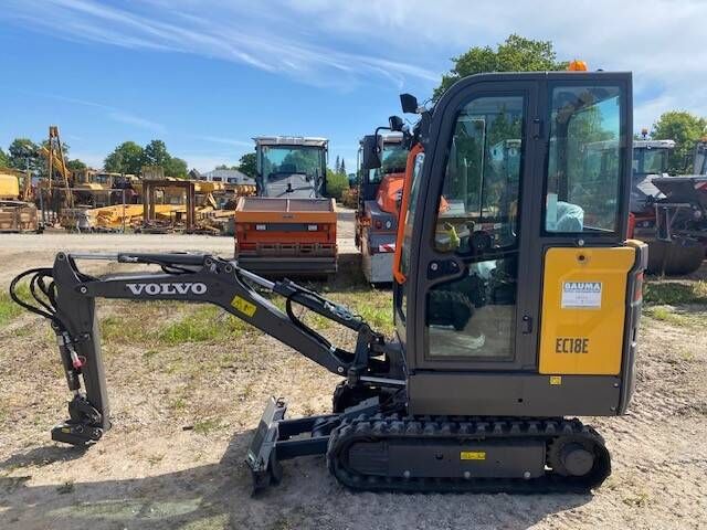 New 2023 Volvo EC18E Mini Excavator