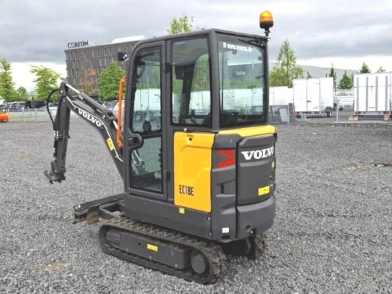 New 2023 Volvo EC18E Mini Excavator