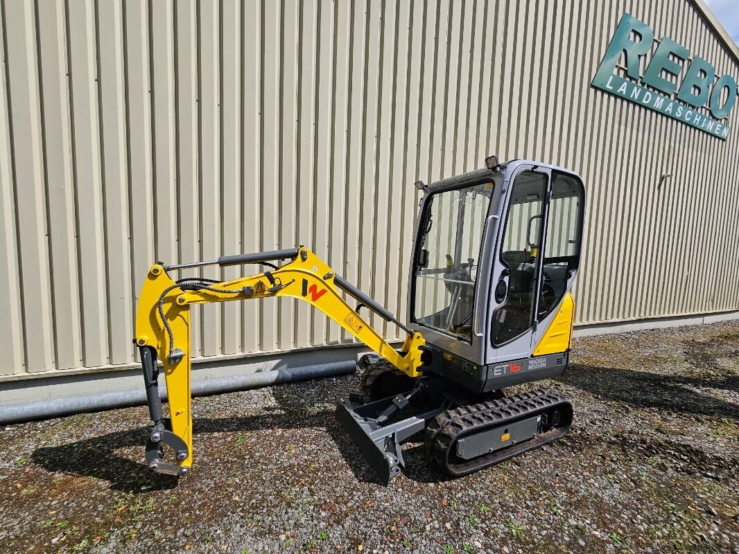 2023 Wacker Neuson ET16 mini excavator, side view