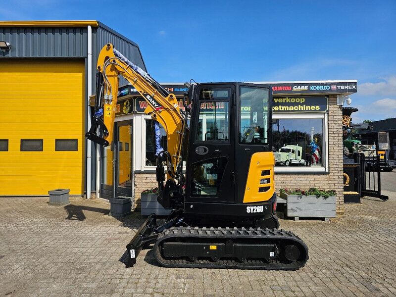 New 2024 Sany SY26U Mini Excavator