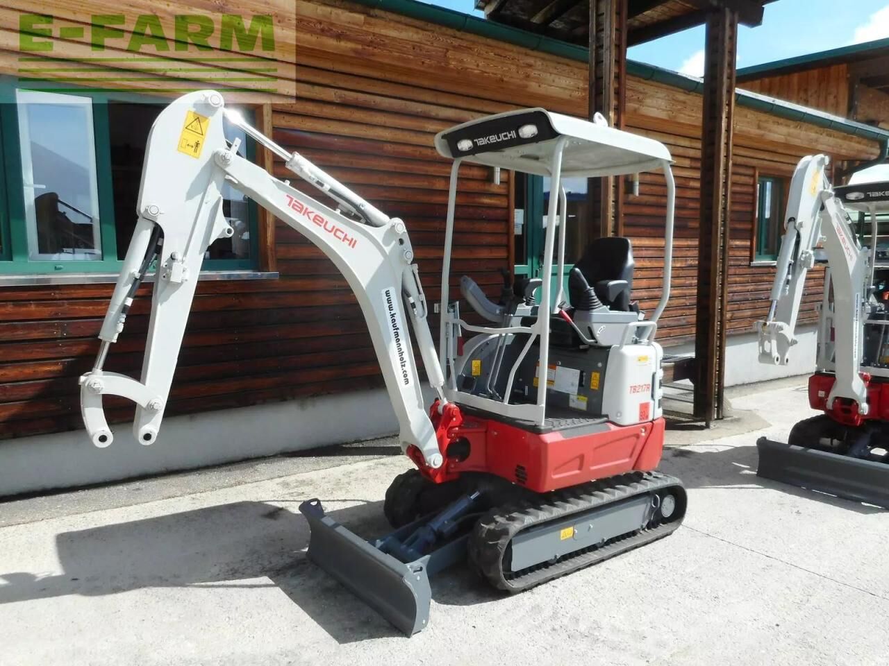 New 2024 Takeuchi TB 217R Mini Excavator