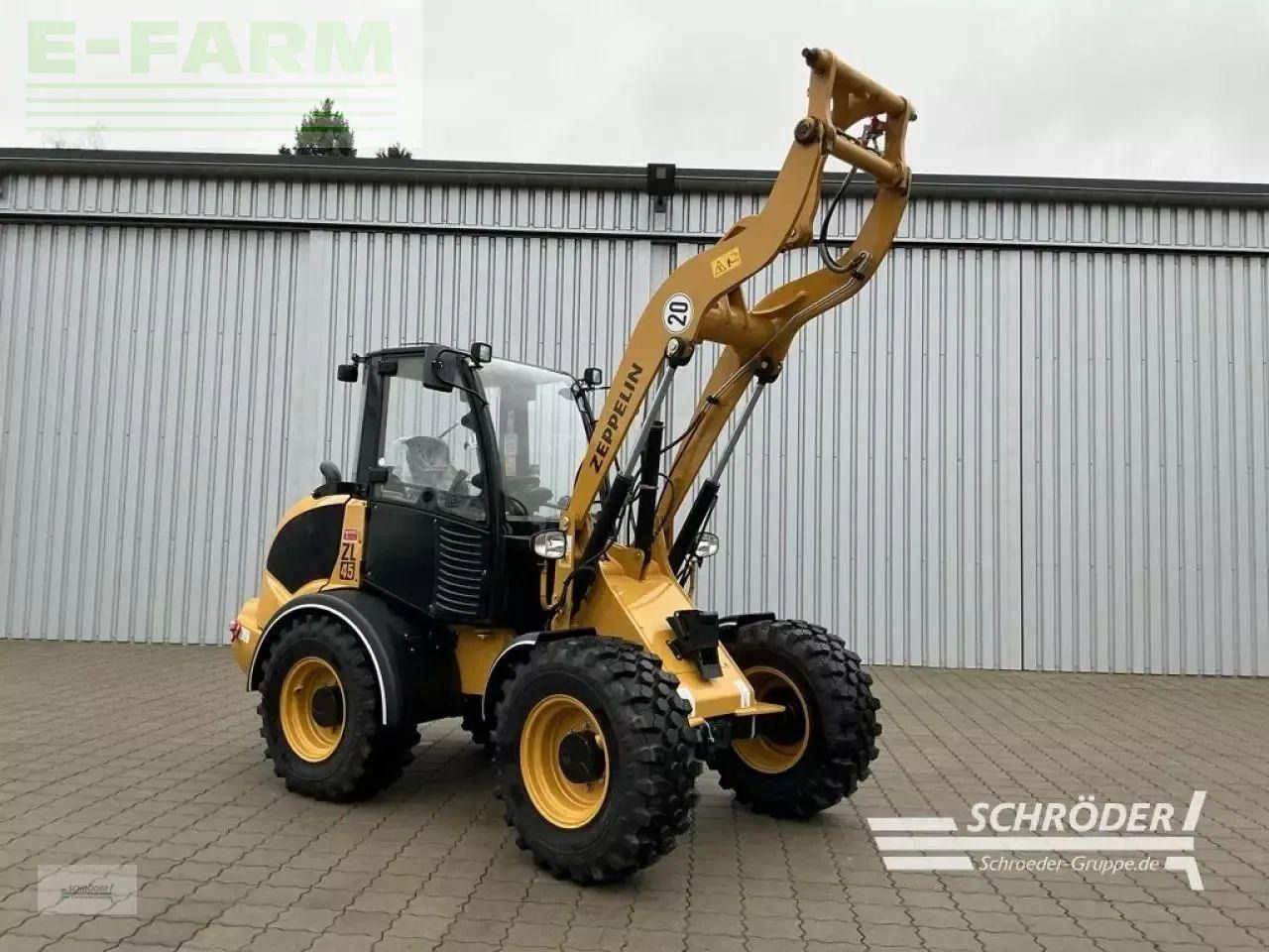 2024 Zeppelin ZL 45 mini excavator, side view 2024 Zeppelin ZL 45 mini excavator, side view