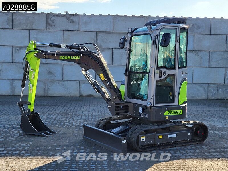 New 2024 Zoomlion ZE26GU Mini Excavator