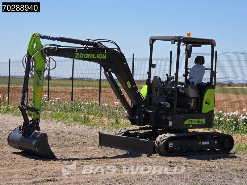 New 2024 Zoomlion ZE35GU Mini Excavator