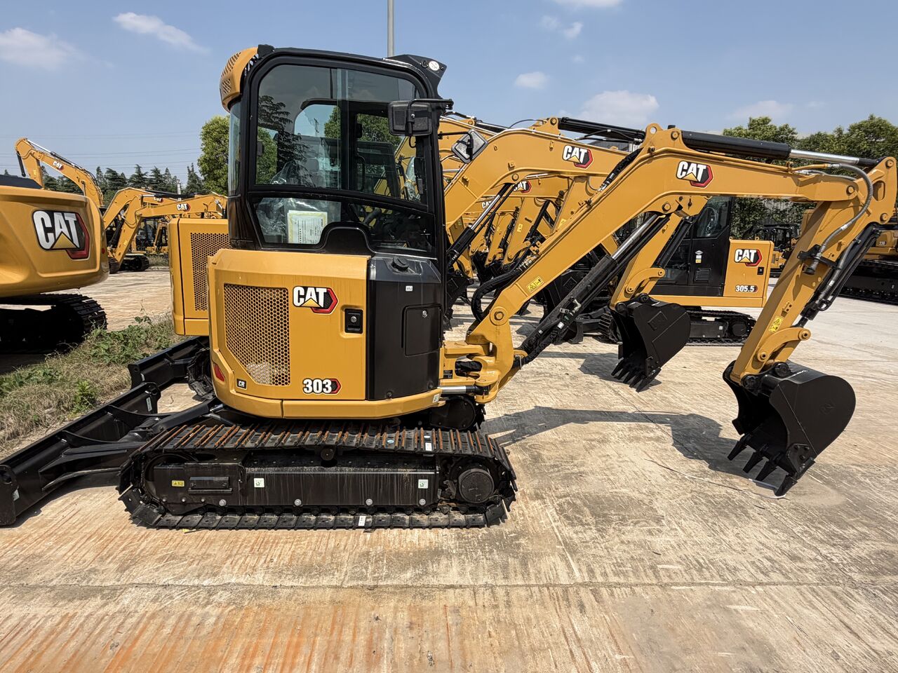 New 2025 Caterpillar 303CR Mini Excavator