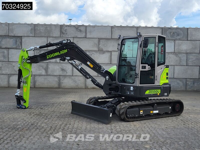 New 2025 Zoomlion ZE55GU Mini Excavator