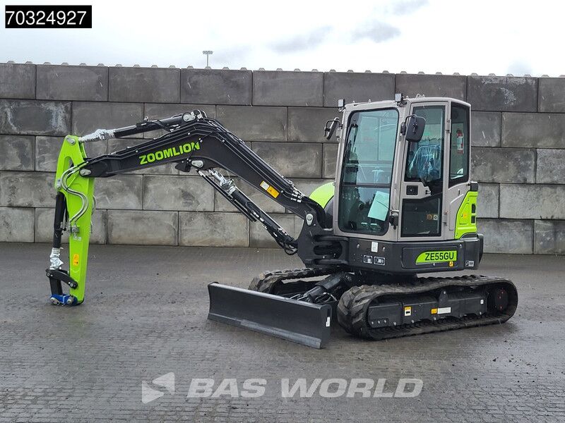 New 2025 Zoomlion ZE55GU Mini Excavator