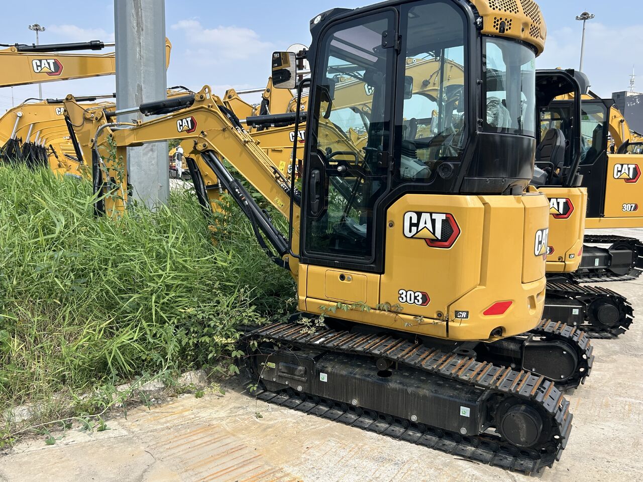 New 2026 Caterpillar 303CR Mini Excavator
