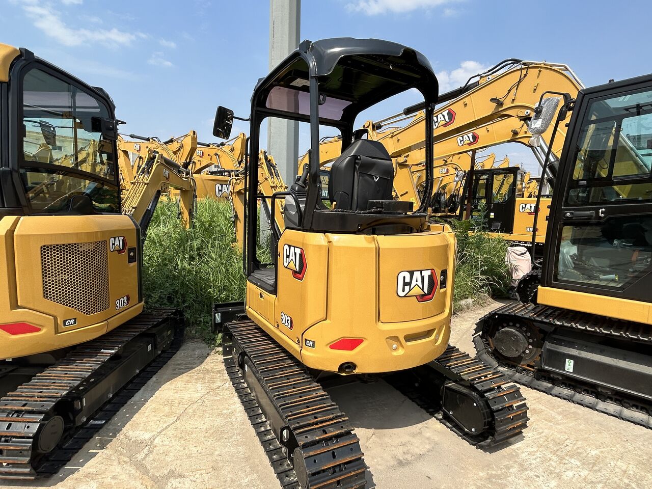 New 2026 Caterpillar 303CR Mini Excavator
