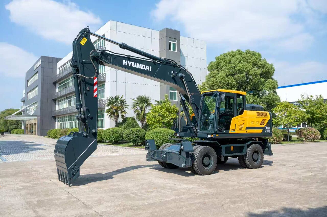New 2026 Hyundai HW210 Wheel Excavator